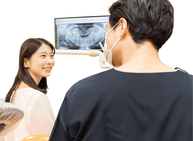 丁寧な説明のイメージ