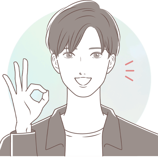 清潔感のある口元